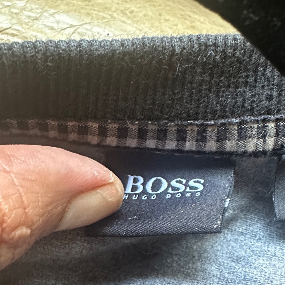 Hugo Boss Charcoal Knitwear